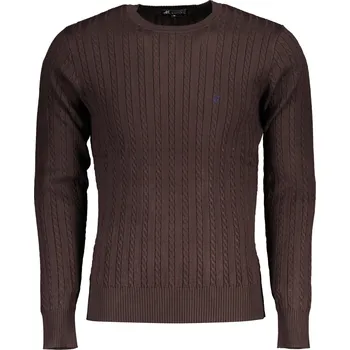 Pánský svetr Pánský hnědý svetr US Grand Polo U.S. GRAND hnědá 3362687