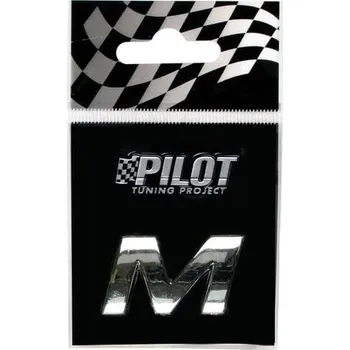 Polep vozidla LAMPA Italy Plastový samolepící znak Znak M