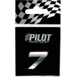 LAMPA Italy Plastový samolepící znak Znak 7