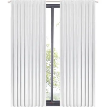 Fliying Sada závěsů Luciana, 2dílná, 140x250 cm-bílá