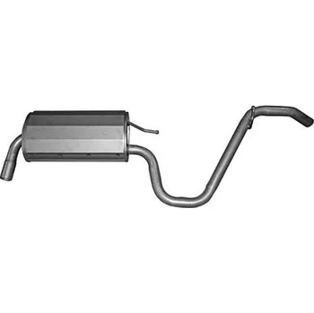 Výfukový systém Zadní tlumič výfuku Novak 09.735