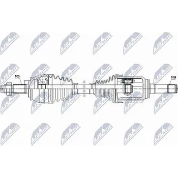 Hnací hřídel - poloosa NTY NPW-FT-097