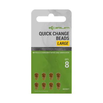 Korum Montáž Smokescreen Quick Change Beads 8ks Velikost: Large