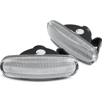 Směrový světlomet TUNING-TEC Boční blikače Fiat Punto/Panda/Stilo, Idea, Linea, Multipla LED SEQ bílá