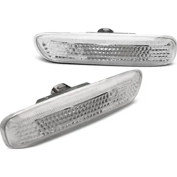 Směrový světlomet TUNING-TEC Boční blikače BMW E46 98-01 bílé