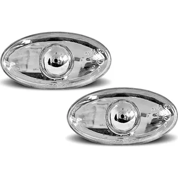 Směrový světlomet TUNING-TEC Boční blikače Peugeot 206/307 chrom