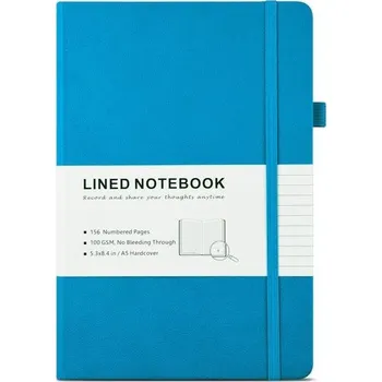 Diář Linkovaný zápisník, pevná vazba s číslovanými stránkami a rejstříkem, 2 vnitřní kapsy, 2 záložky.