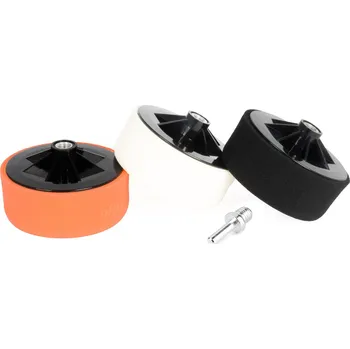 AMiO Sada leštících kotoučů s adaptérem 3 x 125mm + M14