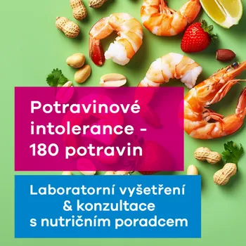 Diagnostický test Potravinové intolerance - 180 potravin