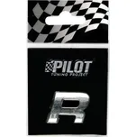 LAMPA Italy Plastový samolepící znak Znak R