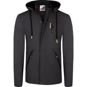 Pánská větrovka Pánská bunda dewberry Windbreaker dewberry šedá 1631745