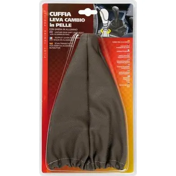 LAMPA Italy Manžeta řadicí páky - šedá kůže