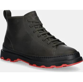 Pánská móda Vysoké kožené boty Camper Brutus+ K300535.003 zelená 79X, EUR 45