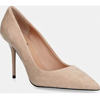 Dámské lodičky Semišové lodičky Love Moschino JA10459G1OJA0609 béžová 80X, EUR 39