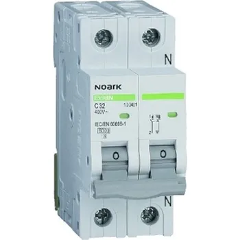 Jistič Noark 100121 Ex9BN 2P C2 Instalační jistič 6 kA, charakteristika C, 2 A, 2pól (Ex9BN 2P C2)