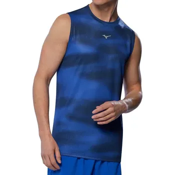 Běžecké oblečení Běžecké tričko Mizuno Core Graphic Sleeveless J2GAC01216 Velikost textilu: M