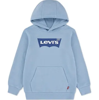 Chlapecká mikina Dětská mikina Levi's BATWING PULLOVER HOODIE 8EE910 modrá 50X, vel. 116