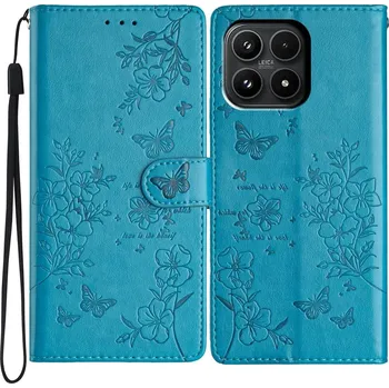 Pouzdro na mobilní telefon Floralis knížkové pouzdro na Xiaomi 17 - modré