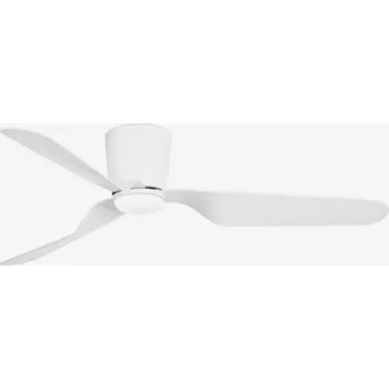 PEMBA L LED, bílá, stropní ventilátor s DC motorem - FARO