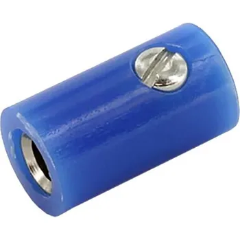 Krokosvorka econ connect HOK25BL mini banánkový konektor zásuvka 1 ks Bulk