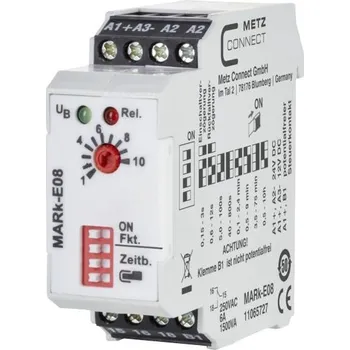 Relé Metz Connect MARk-E08 11065727 časové relé, 250 V/AC, 6 A, 1 ks