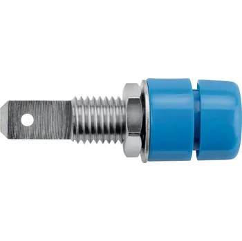 Krokosvorka Schützinger IBU 5568 Ni / BL vestavěná zásuvka modrá 1 ks