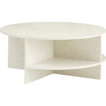 Konferenční stolek Muuto, Konferenční stolek Halves kulatý, lomená bílá - Formadore