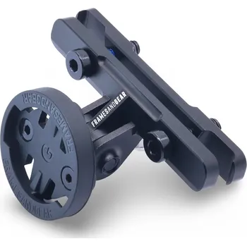 Sportovní měřič Framesandgear Aluminum Garmin Mount for the Saddle Rail uni