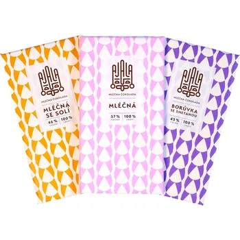 Čokoláda AJALA CHOCOLATE Mléčná trojka