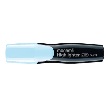 Kancelář Zvýrazňovač Monami 604 pastelový modrý