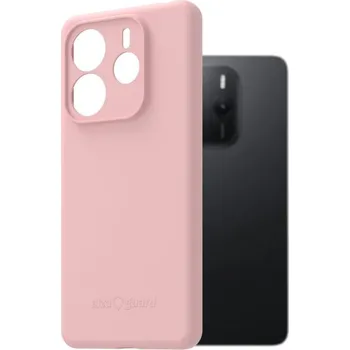 Pouzdro na mobilní telefon AlzaGuard Matte TPU Case pro Xiaomi Redmi Note 14 4G růžový