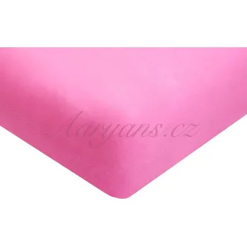 Prostěradlo Aaryans Dětské prostěradlo jersey 60x120 cm růžové
