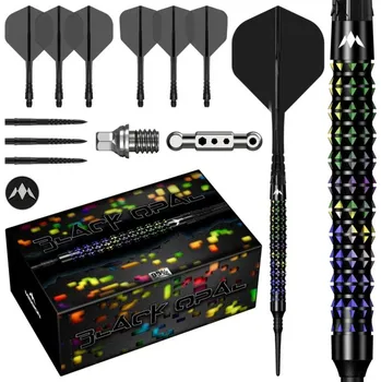 Šipka Šipky Soft Tip Mission Black Opal 95% Black & Coral PVD 20g