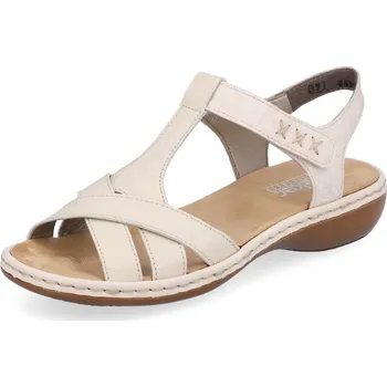 Dámské sandále Dámské sandály RIEKER 65919-60 béžová S6 38