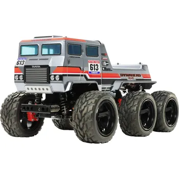 RC model auta Tamiya Dynahead 6x6 komutátorový 1:18 RC model auta elektrický monster truck 4WD (4x4) stavebnice