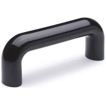 Nábytkové kování Rukojeť barva Černá, Mosaz, Lesklý, délka: 138mm x 54 mm x 30mm Elesa
