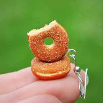 Náušnice CircusMind Náušnice donuty brown sugar