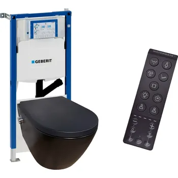 WC sada WATERGATE INTEGRA Plus Premium sprchovací toaleta + GEBERIT DUOFIX předstěnový modul WG-150P-SET_111.367.00.5