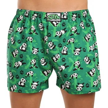 Trenýrky Pánské trenky Styx art klasická guma pandy (A1852) XL Možnost vrácení zboží ZDARMA do 120 dnů!