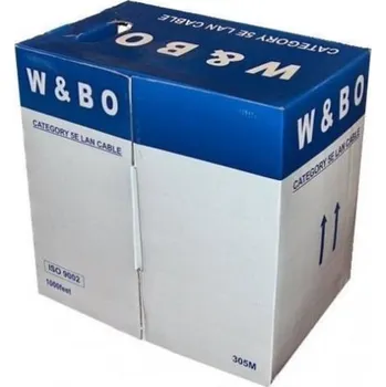 Datový kabel OEM UTP kabel venkovní, Cat 5e, bez konektorů, box 305m