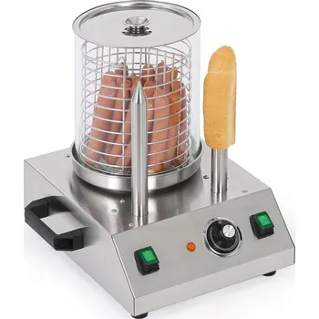 Hotdogovač Profesionální hotdogovač/ohřívač na párky v&nbsp;rohlíku, 2 trny