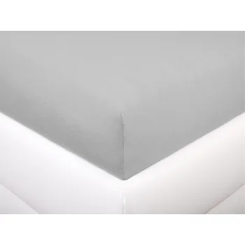 Prostěradlo Aaryans Jersey prostěradlo světle šedé Rozměry prostěradla: 90x200 cm