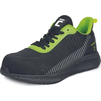 Pracovní obuv CERVA ULTRALIGHT MF ESD S1PS SR / Ultralehké polobotky S1 PS MF ESD SR - černá 44