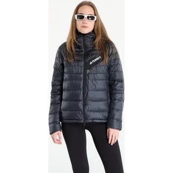 Bunda adidas Terrex Techrock CLIMAWARM+ Down Hooded Jacket Carbon/ Black M
