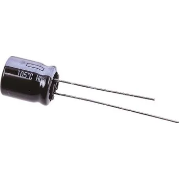 Kondenzátor Kondenzátor 470μF ±20procent 25V dc Průchozí otvor Elektrolytický řada HD RADIAL Panasonic