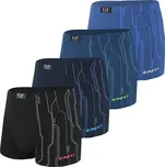 FANNIFEN Pánské boxerky SPORT M6759 4ks v balení Velikost: 3XL