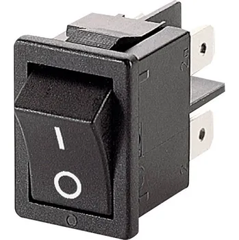 Marquardt 1858.2204 kolébkový spínač 250 V/AC 16 A 1x vyp/zap IP40 s aretací 1 ks