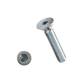 Šroub Šroub se zápustnou hlavou, IMBUS, ocel 8.8, ZB, M10x25