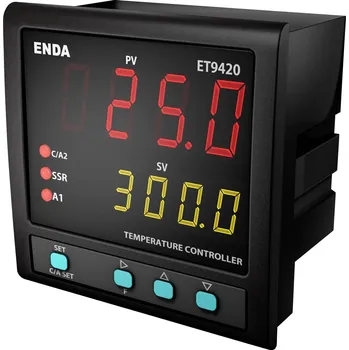 Enda PID termostat Pt100, J , K, L , T , S , R , B -199 do 1700 °C (d x š x v) 50 x 96 x 96 mm
