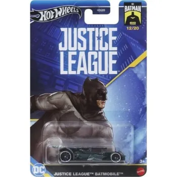 Dětské zboží Justice League Batmobile Batman 1:64 - Hot Wheels Batmobile - model auta